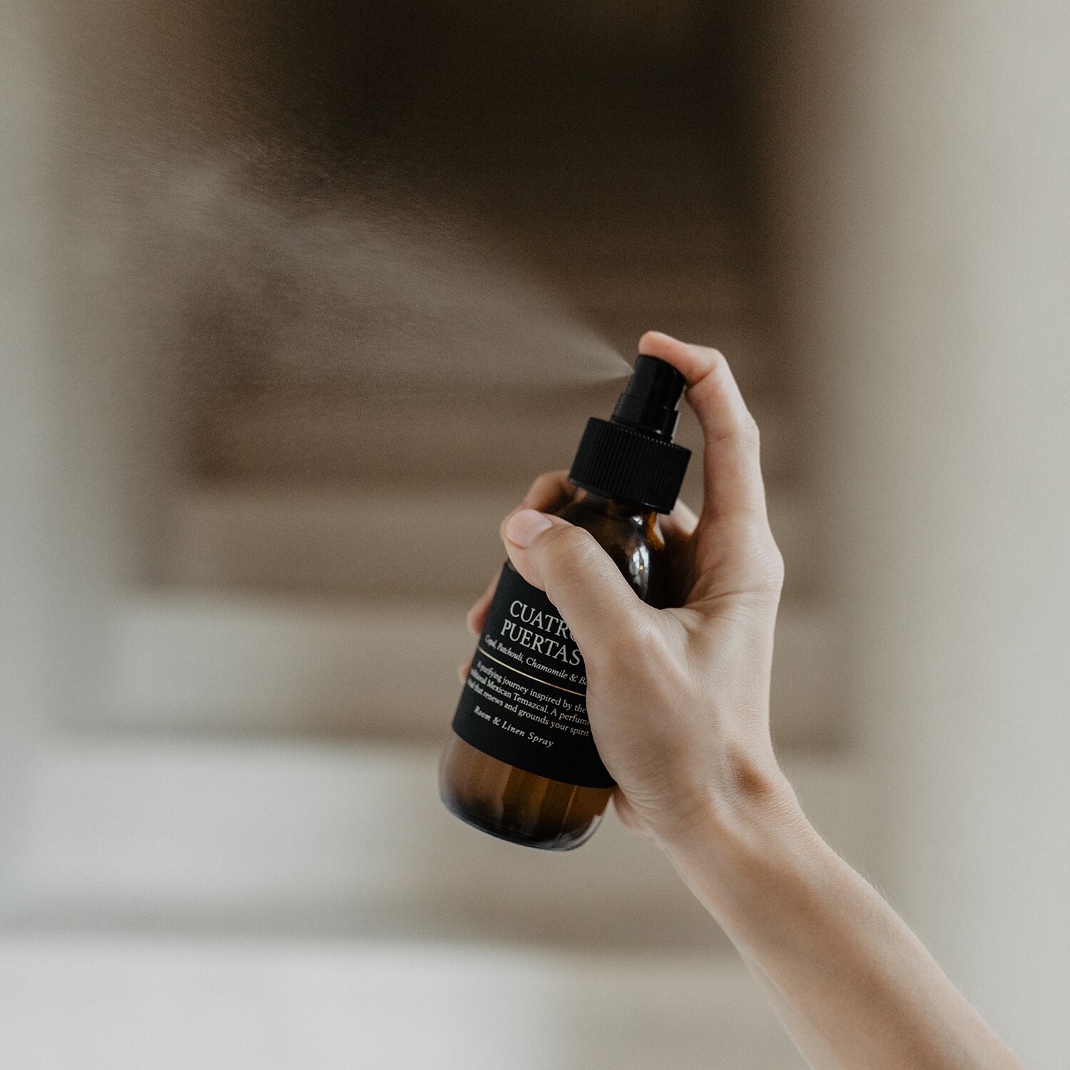 CUATRO PUERTAS NATURAL HOME SPRAY (AROMATIZANTE)